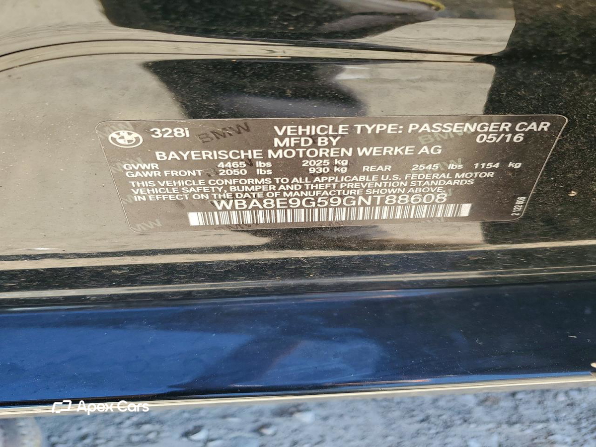 BMW Series 3 2016