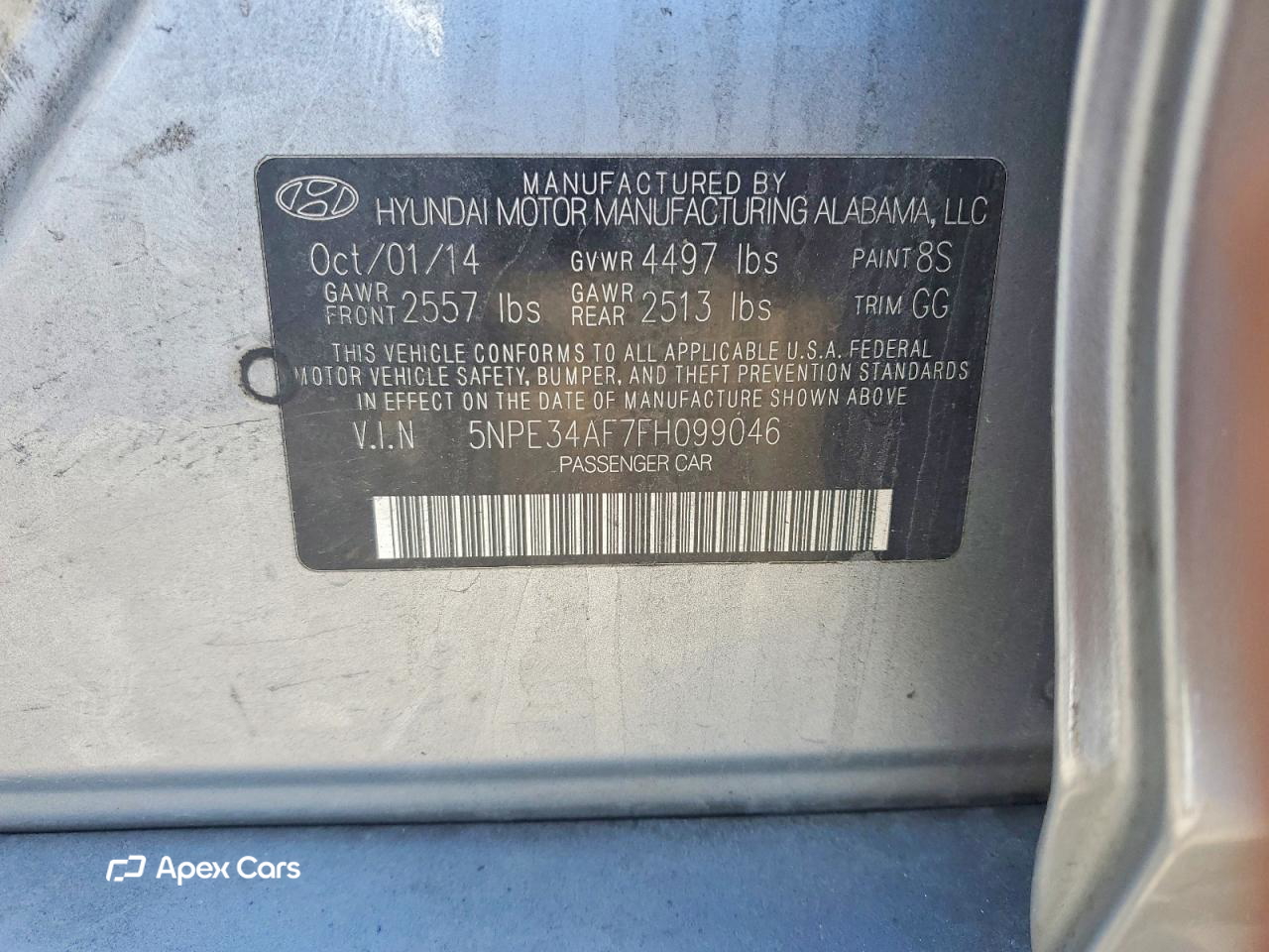 Hyundai Sonata 2015