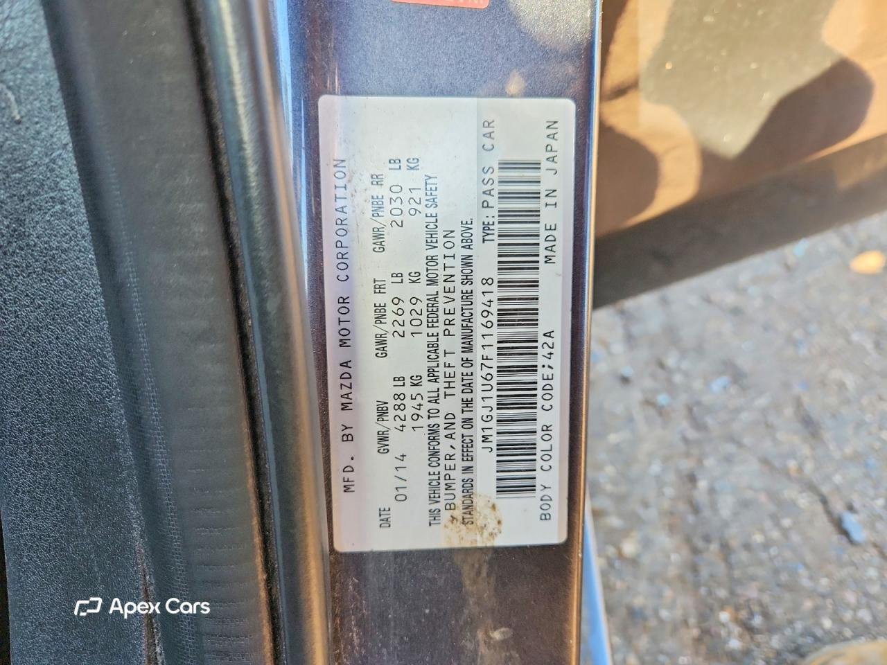 Mazda 6 2015