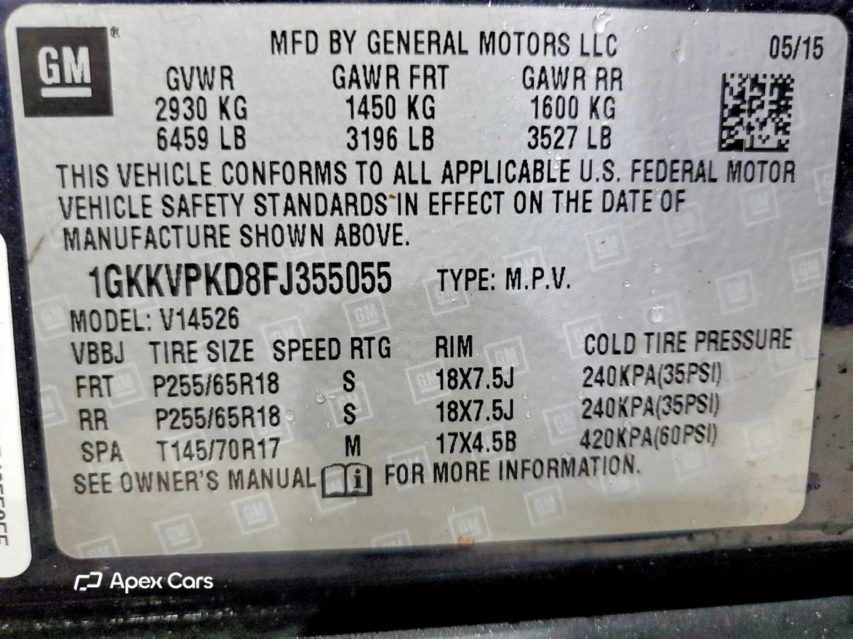 GMC Acadia 2015