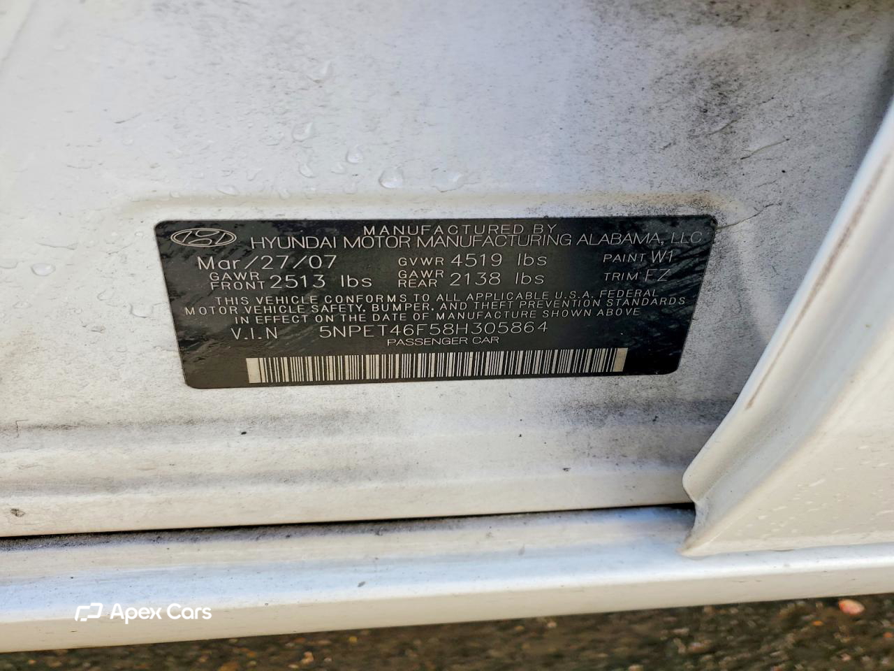 Hyundai Sonata 2008