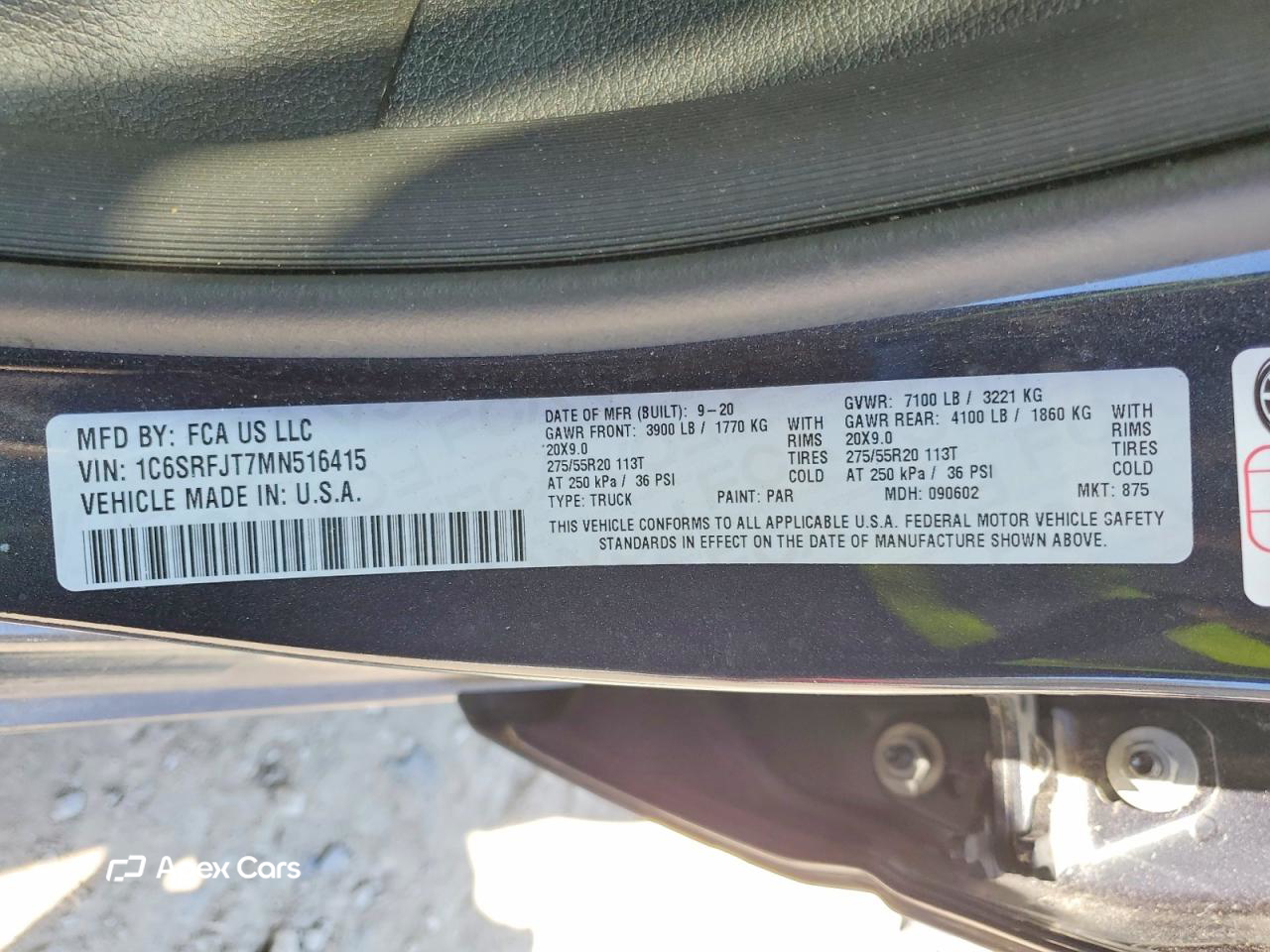 RAM 1500 2021