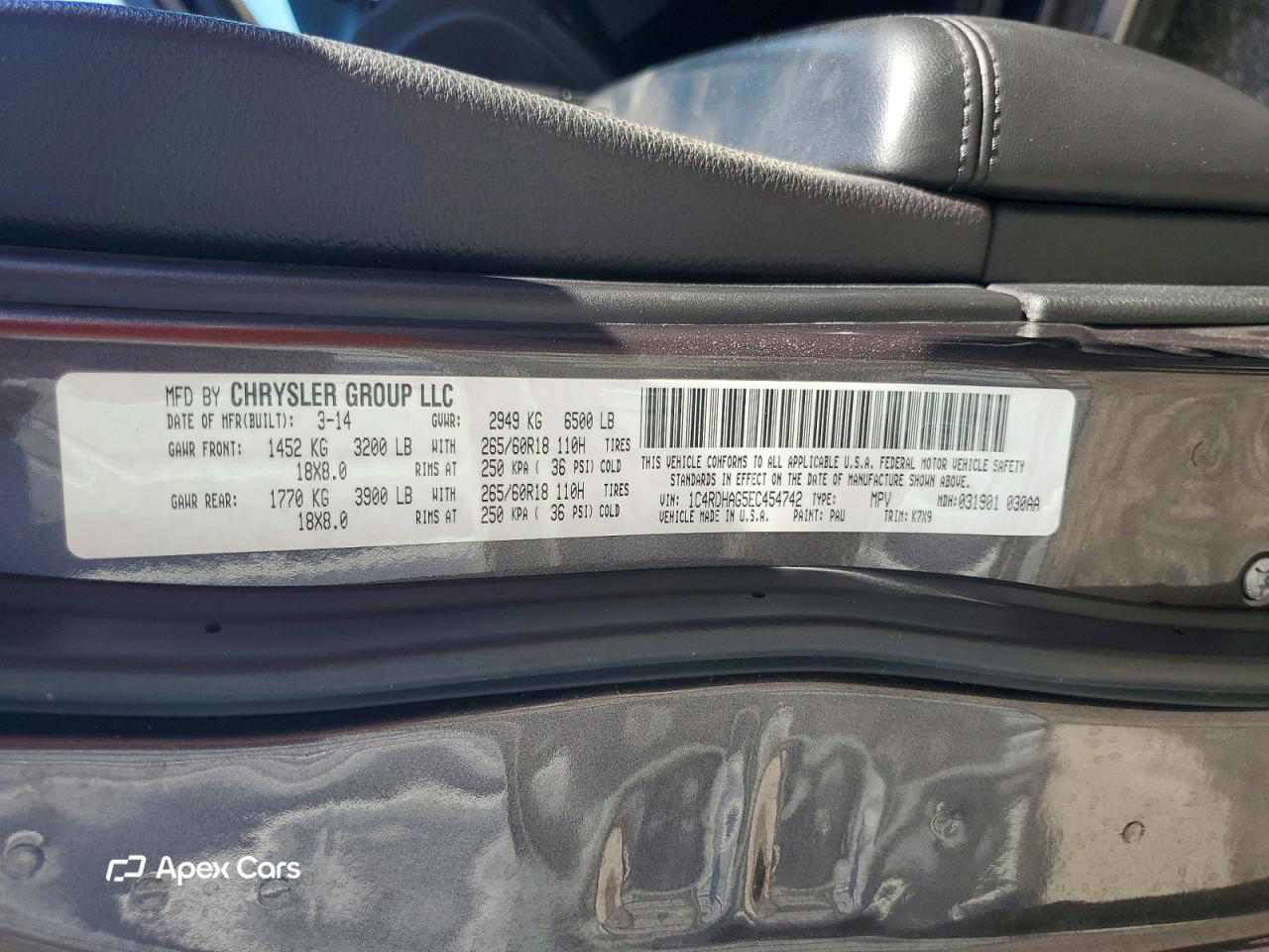 Dodge Durango 2014