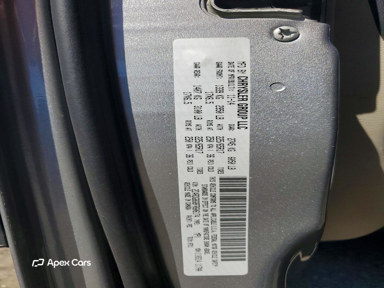Dodge Caravan 2015