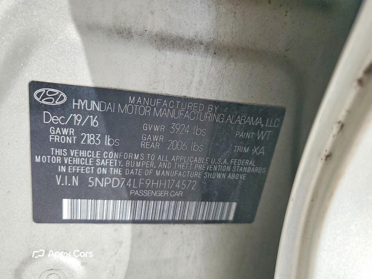 Hyundai Elantra 2017