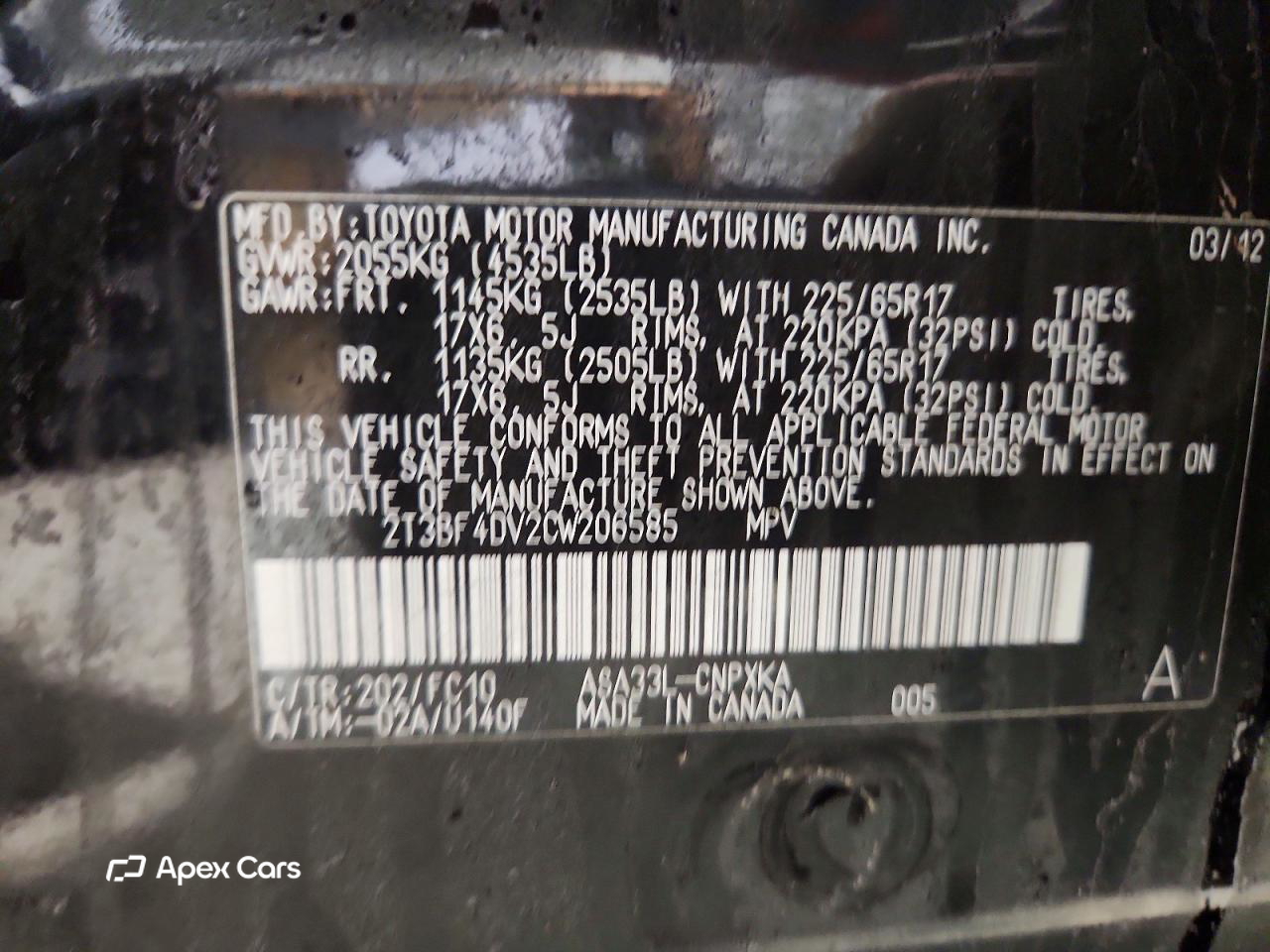 Toyota RAV 4 2012