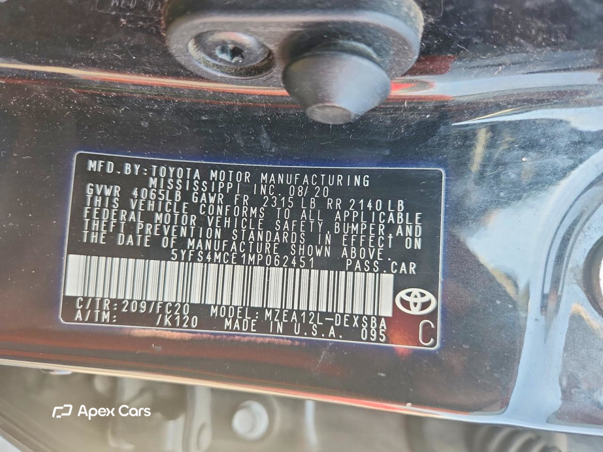 Toyota Corolla 2021