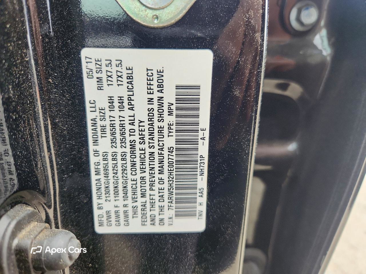Honda CR-V 2017