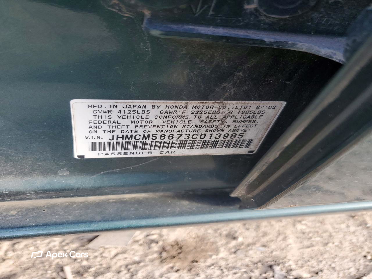 Honda Accord 2003