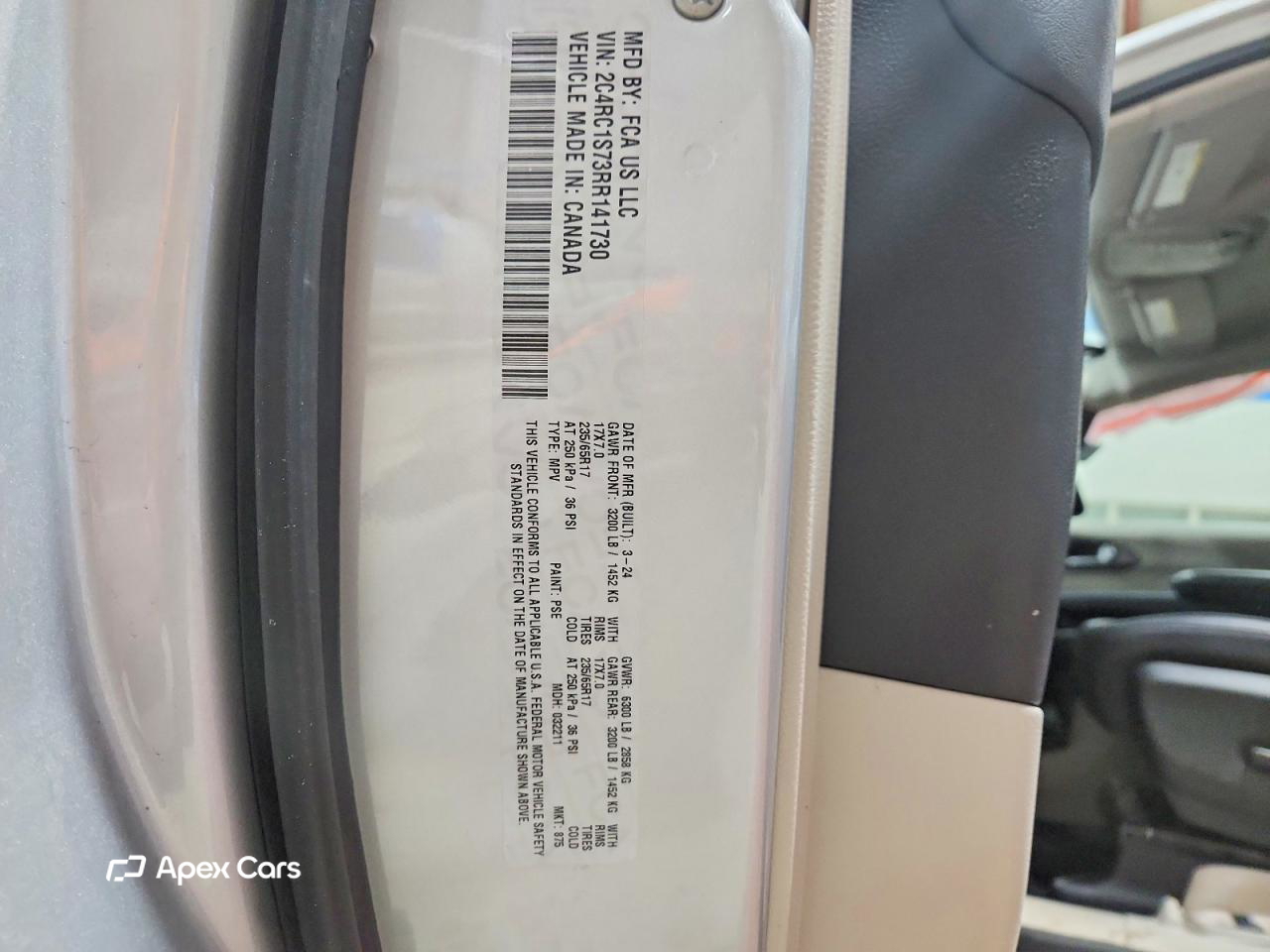 Chrysler Pacifica 2024