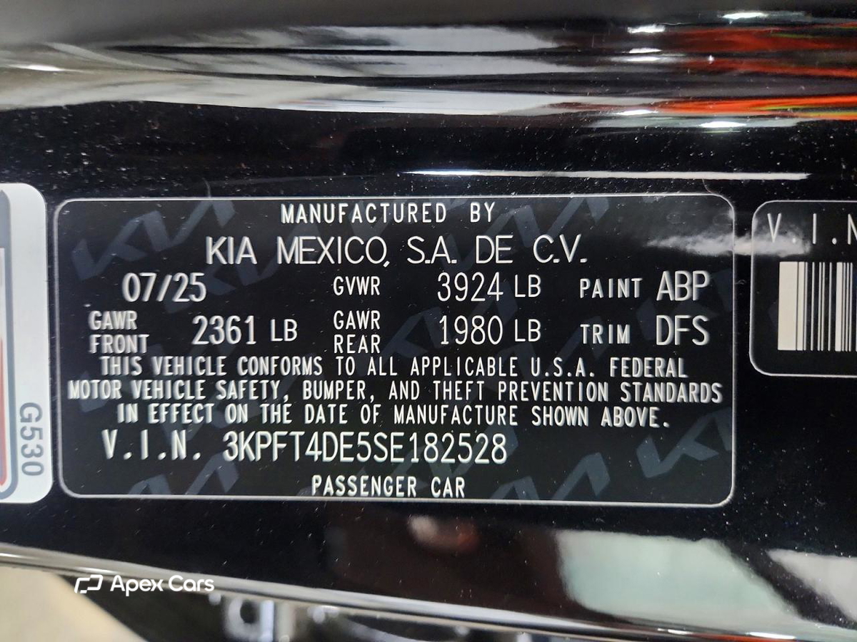 Kia K4 2025