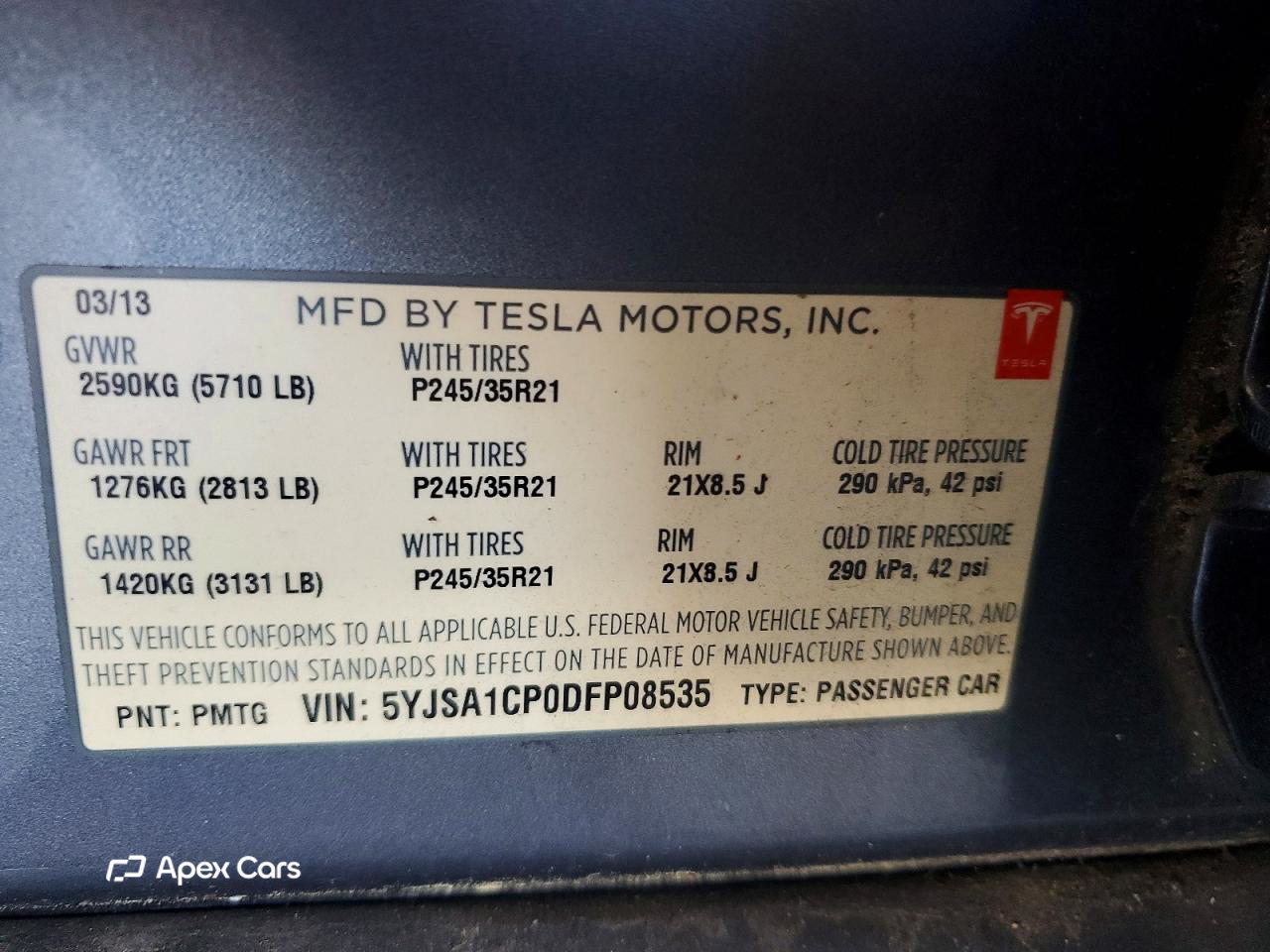 Tesla Model S 2013