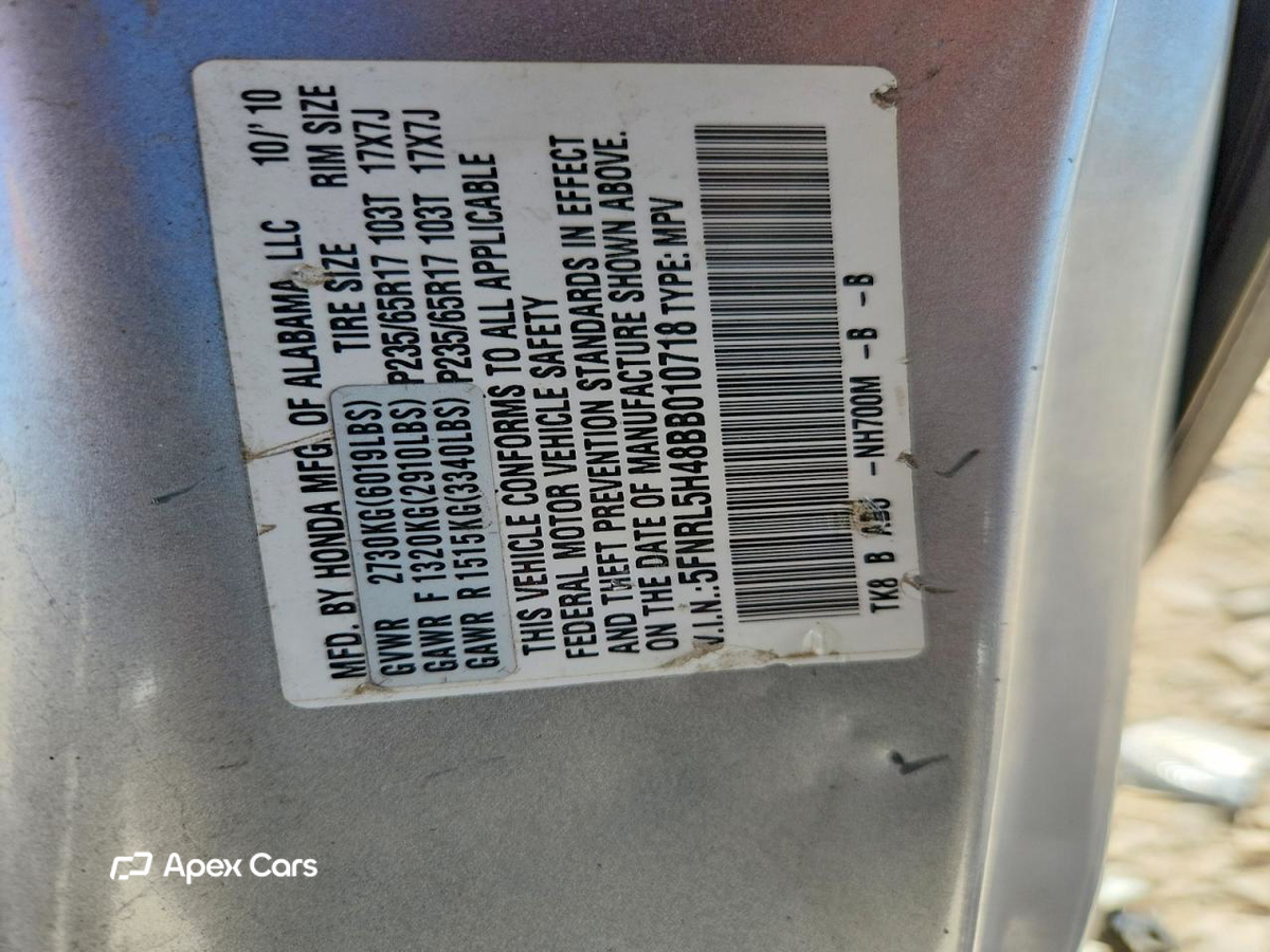 Honda Odyssey 2011