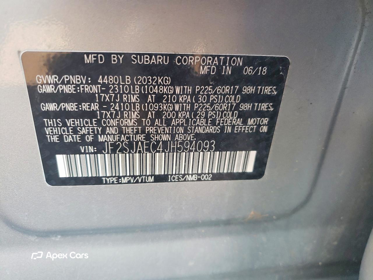 Subaru Forester 2018