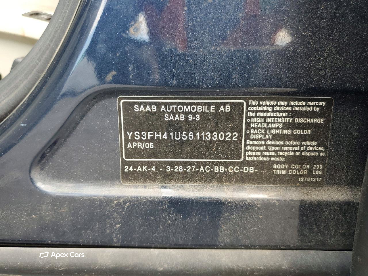 Saab 9-3 2006
