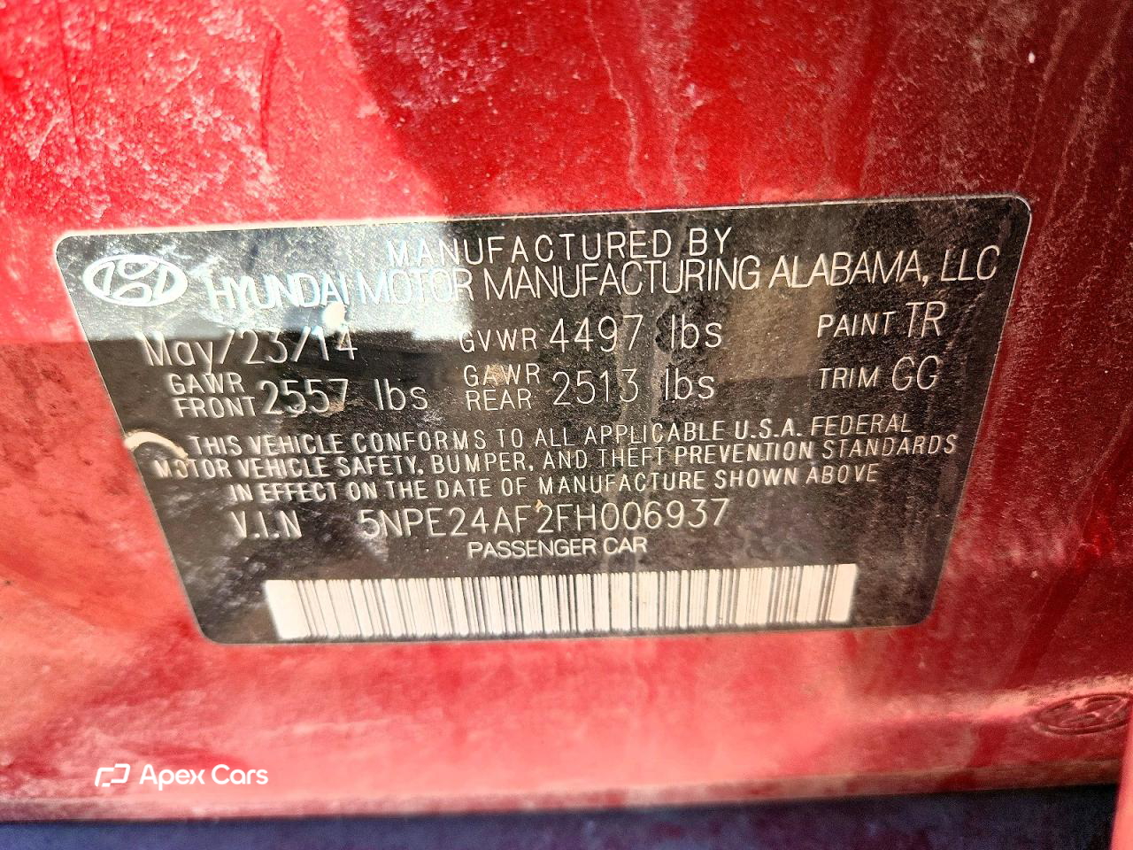 Hyundai Sonata 2015