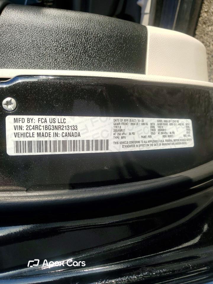 Chrysler Pacifica 2022