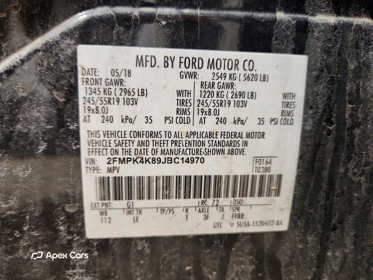 Ford Edge 2018