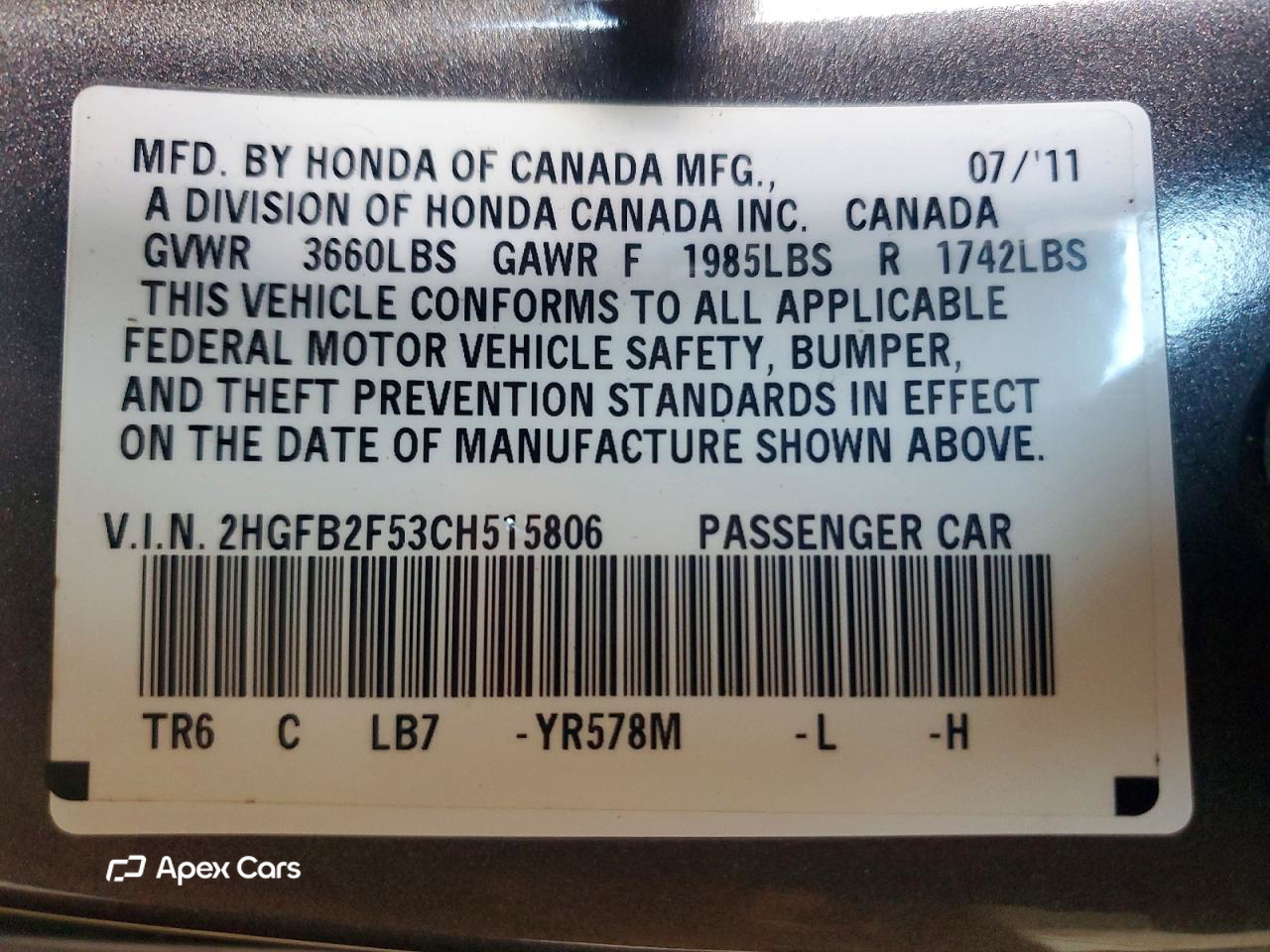 Honda Civic 2012