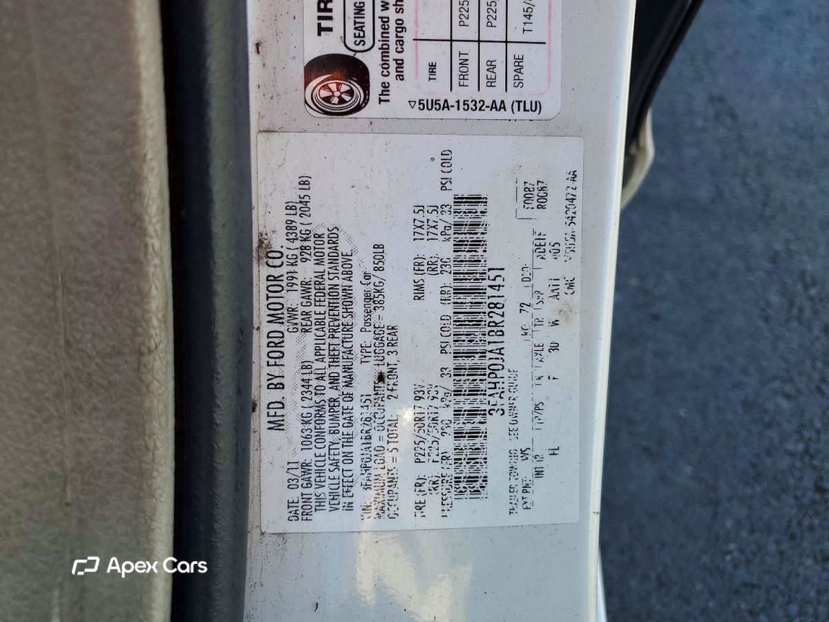 Ford Fusion 2011