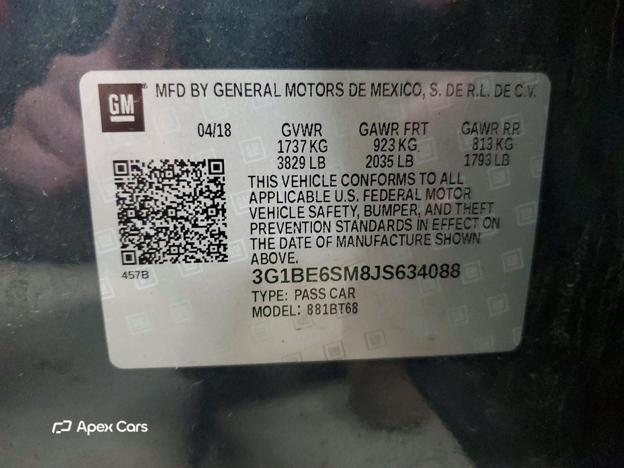 Chevrolet Cruze 2018
