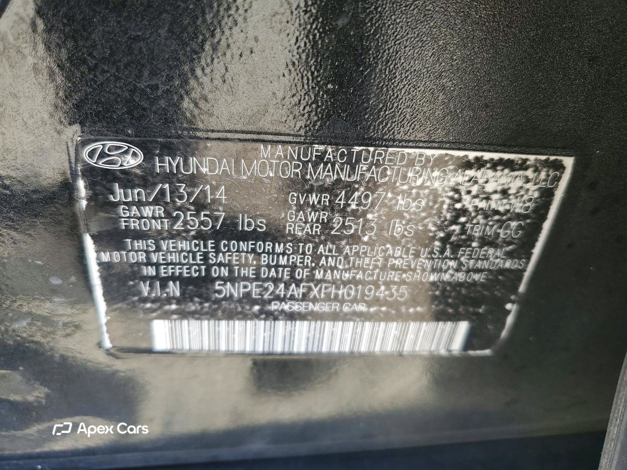 Hyundai Sonata 2015