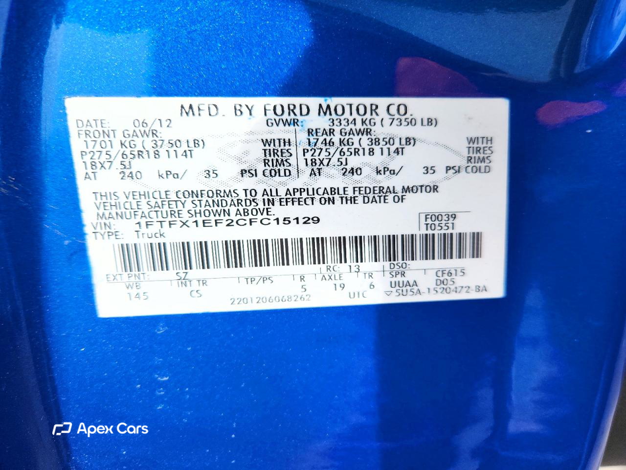 Ford F-150 2012