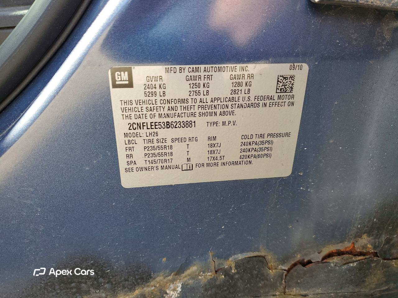 Chevrolet Equinox 2011
