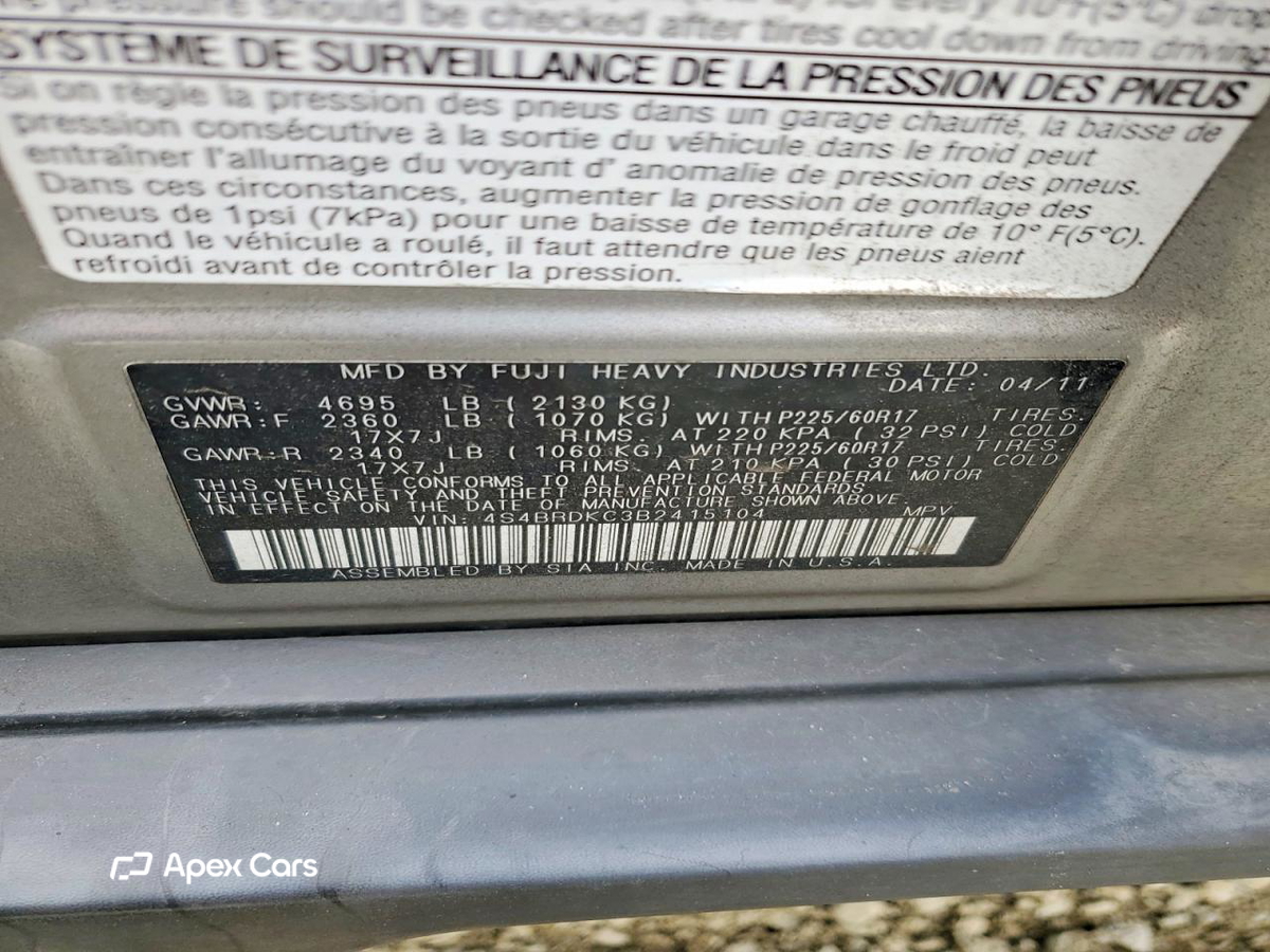 Subaru Outback 2011