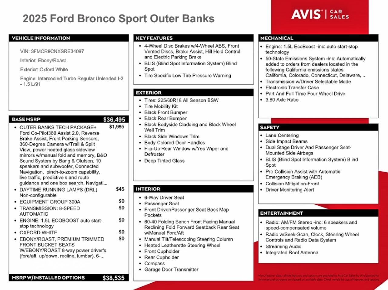 Ford Bronco 2025