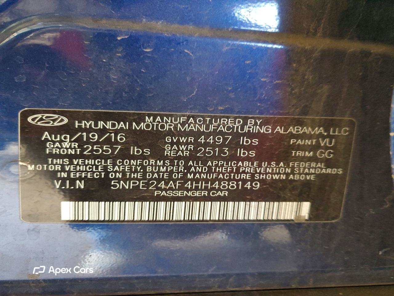 Hyundai Sonata 2017