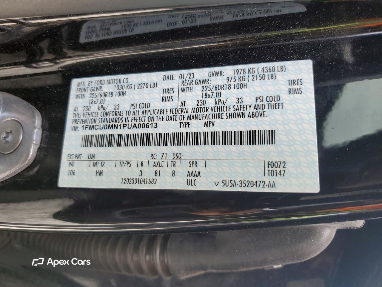 Ford Escape 2023