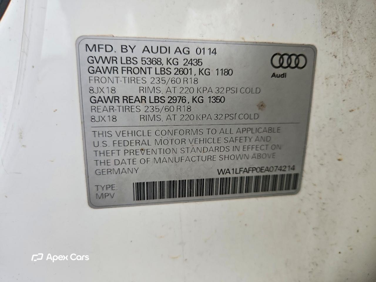 Audi Q5 2014