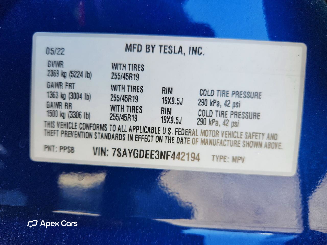 Tesla Model Y 2022