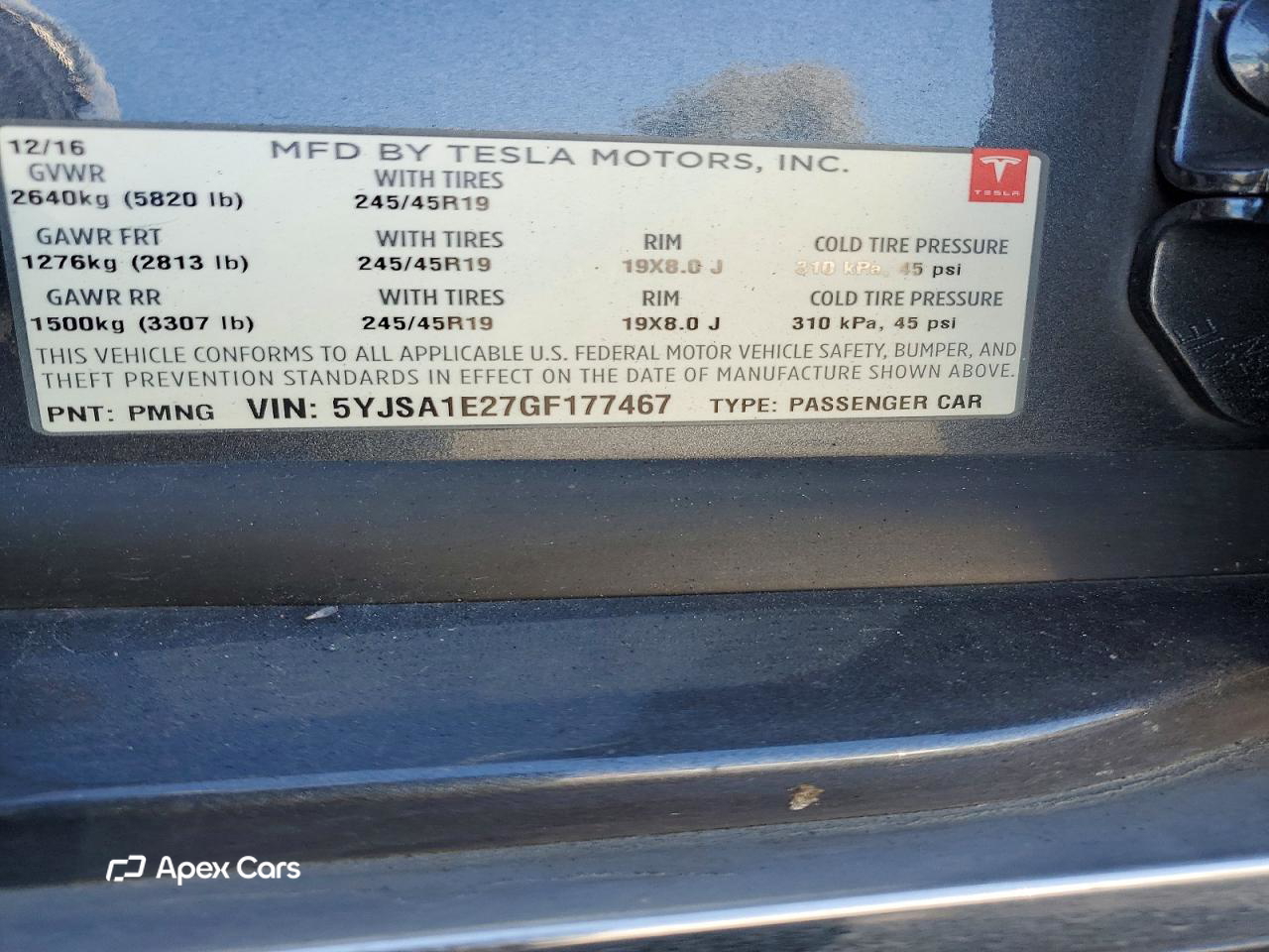 Tesla Model S 2016