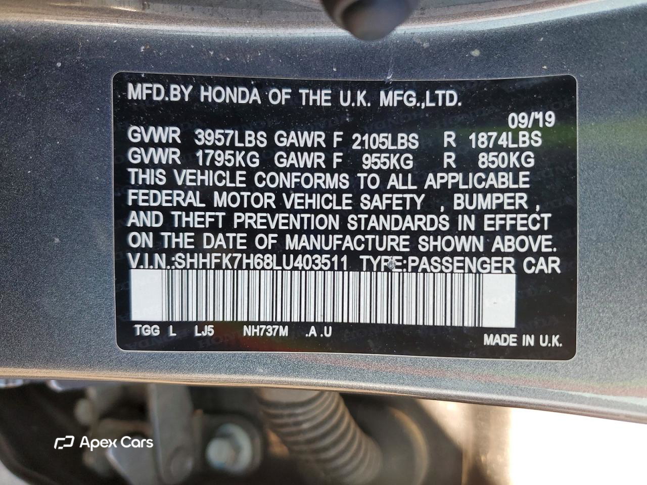 Honda  2020