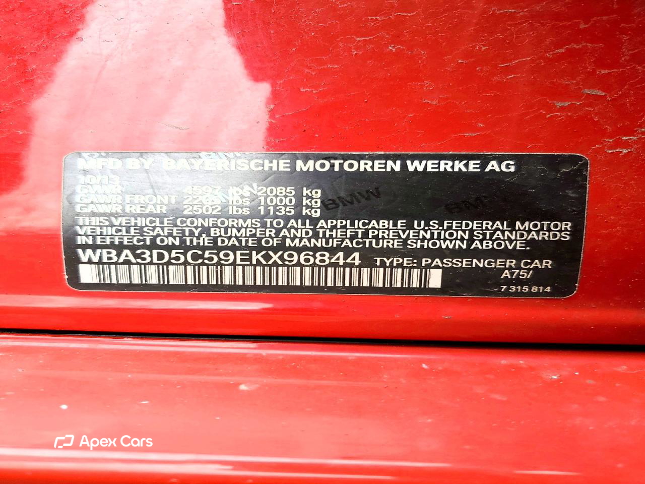 BMW Series 3 2014
