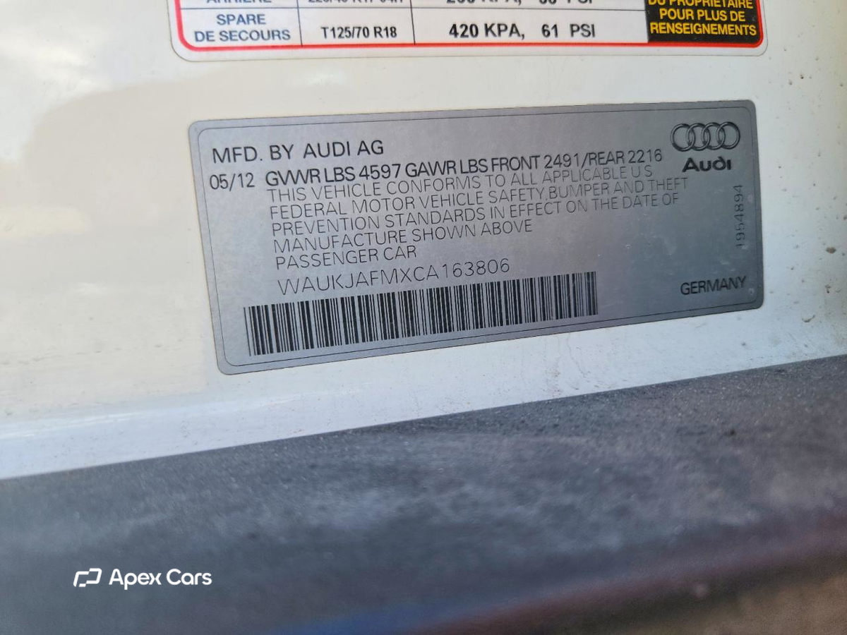 Audi A3 2012