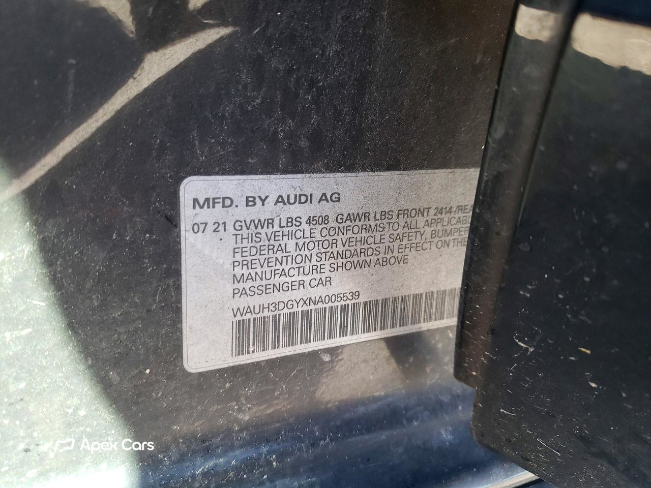 Audi S3 2022