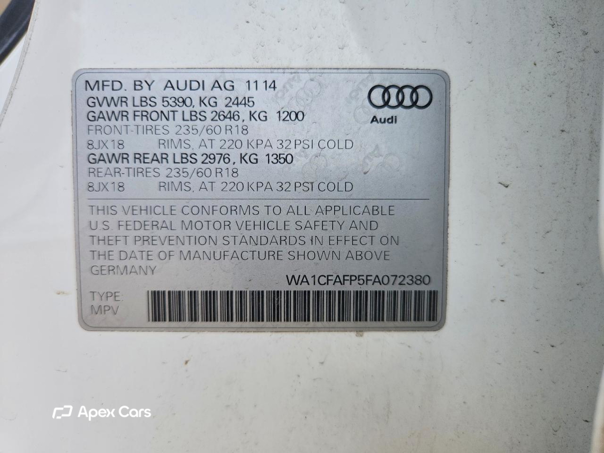 Audi Q5 2015