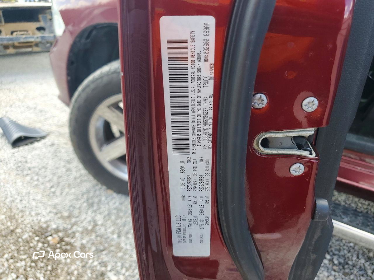 RAM 1500 2017