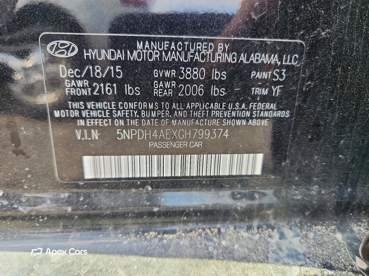 Hyundai Elantra 2016