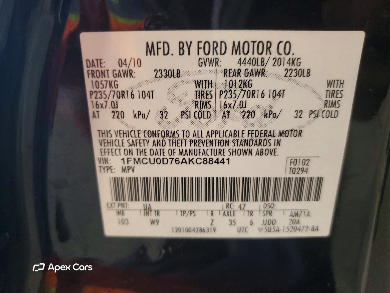 Ford Escape 2010