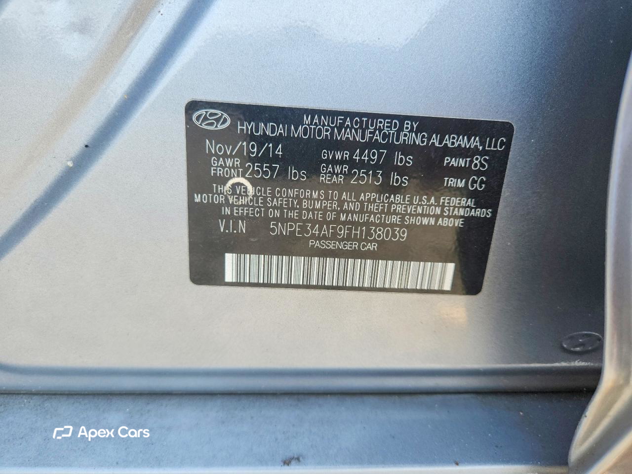 Hyundai Sonata 2015