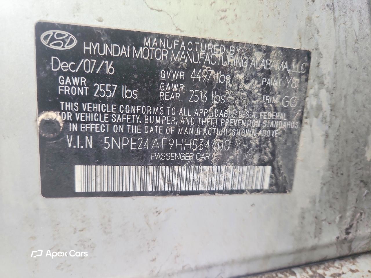 Hyundai Sonata 2017