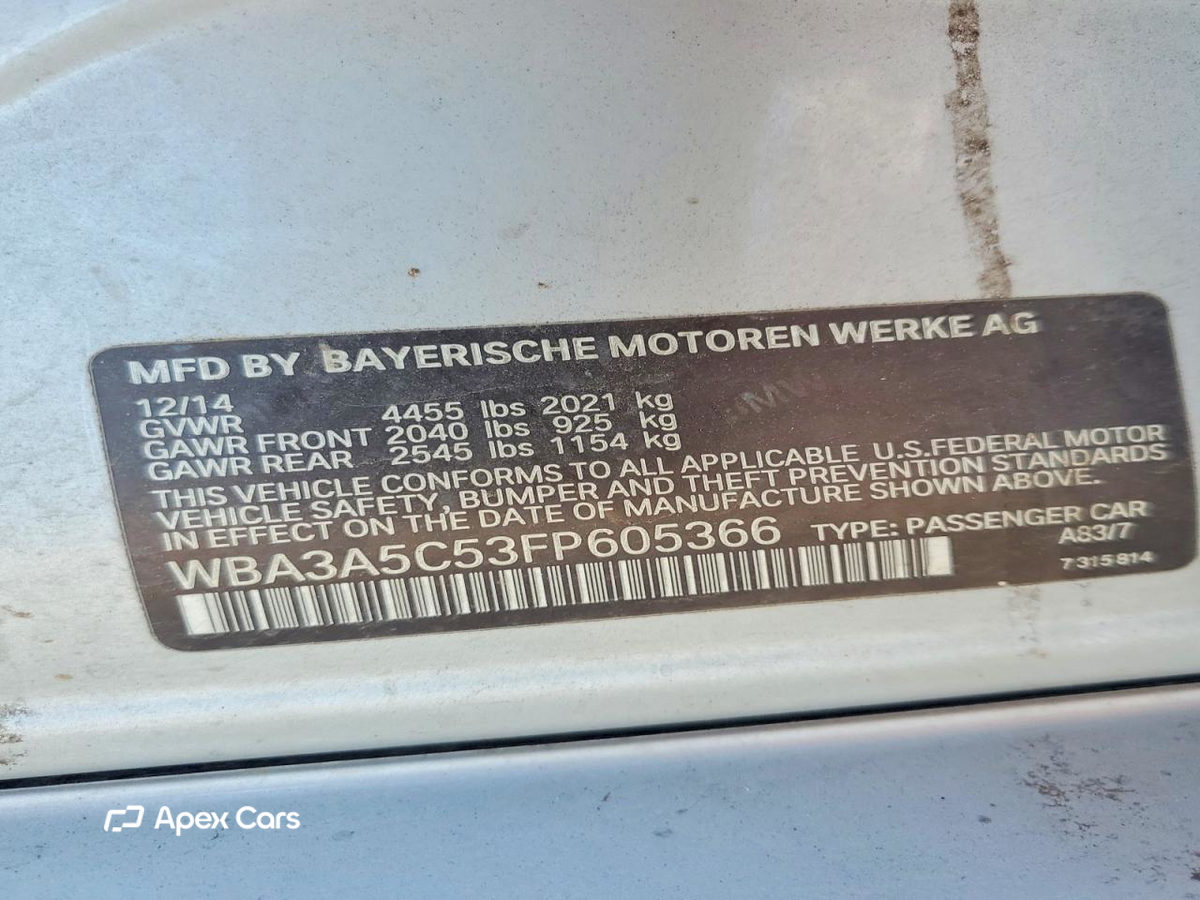 BMW Series 3 2015