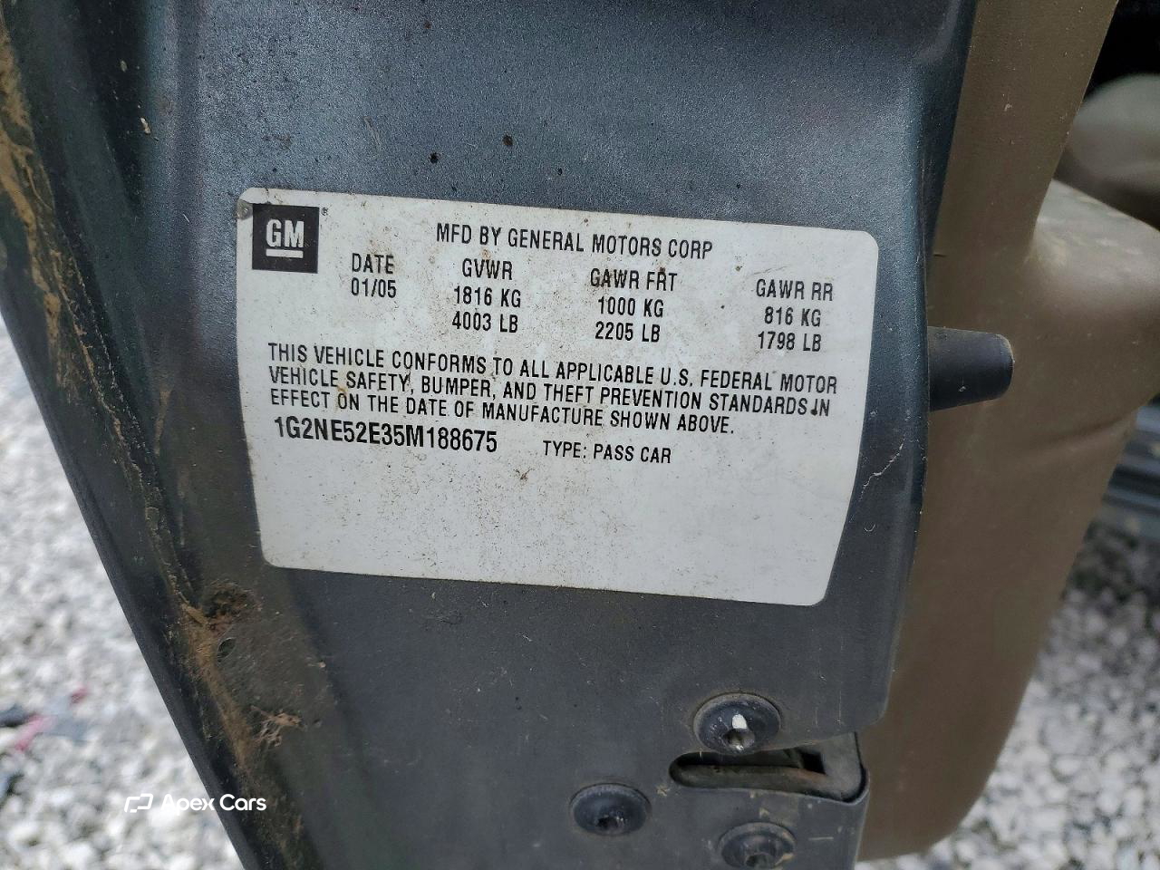 Pontiac Grand AM 2005