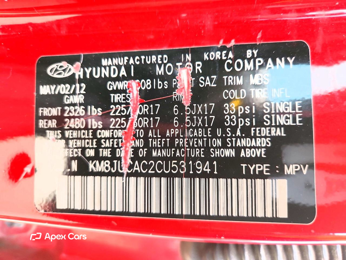 Hyundai Tucson 2012