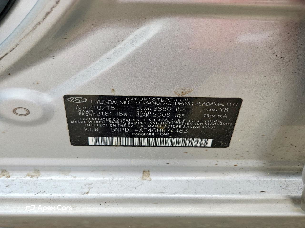 Hyundai Elantra 2016