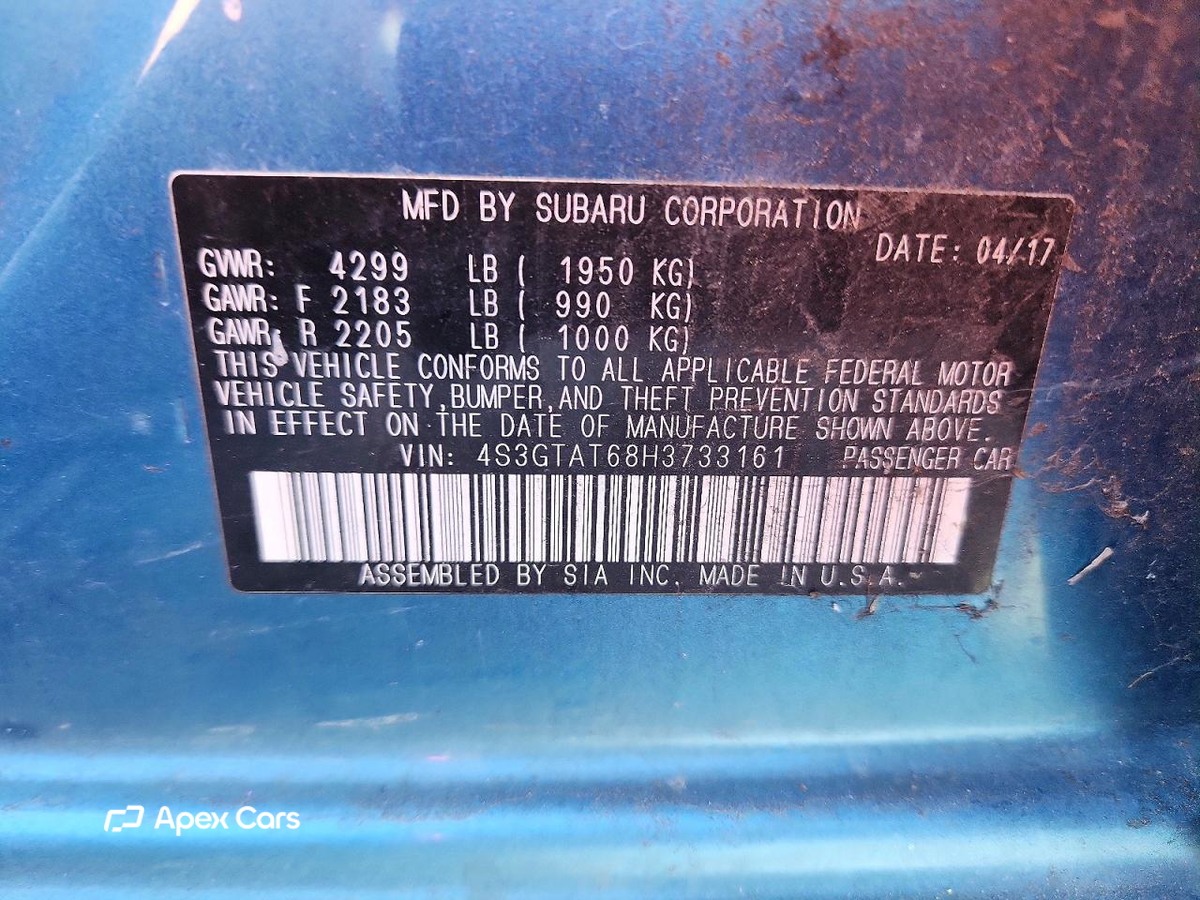 Subaru Impreza 2017